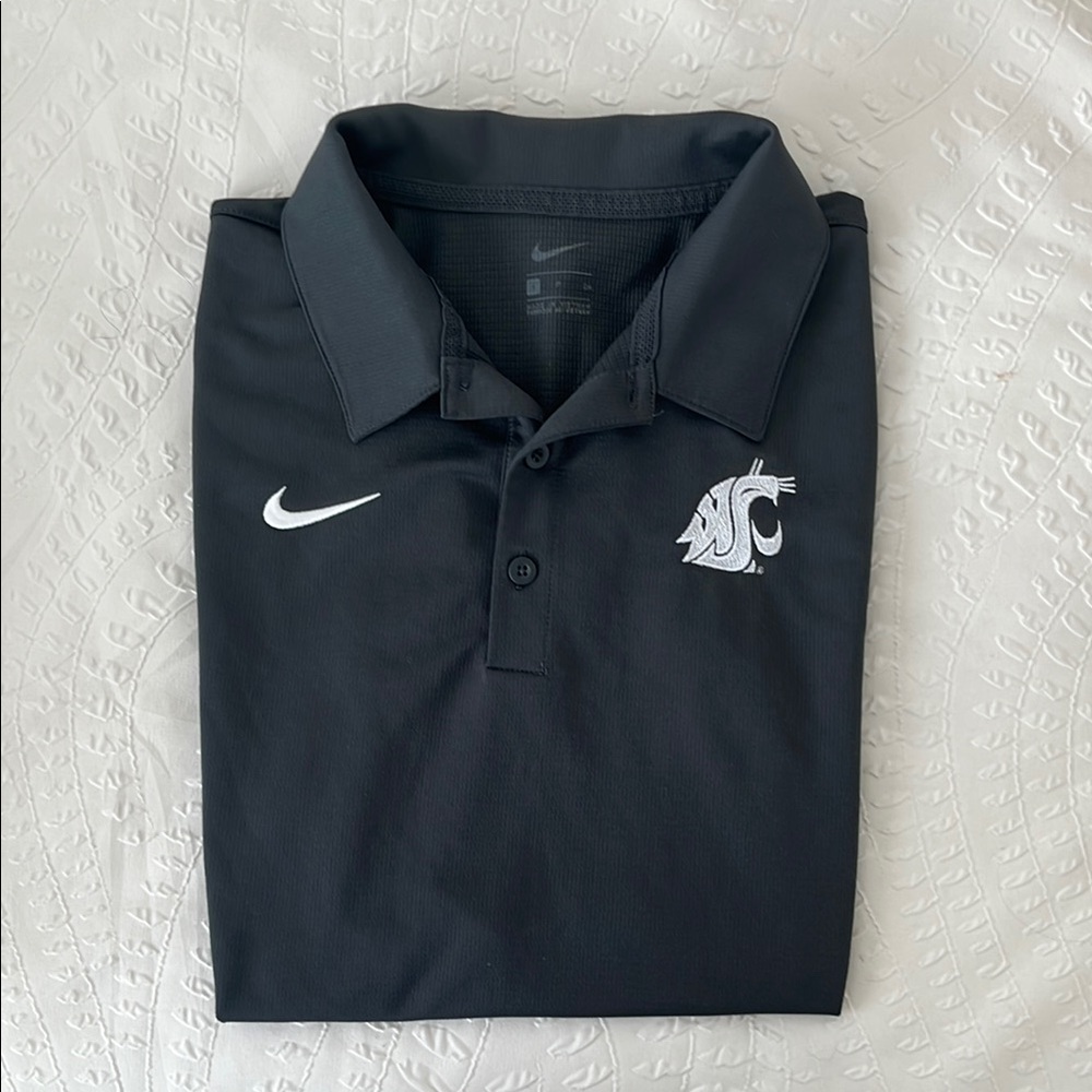Nike Men's Black Polo Shirt